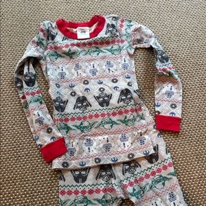 Hanna Andersson Star Wars Kids Pajama Set - Red, Green, Black